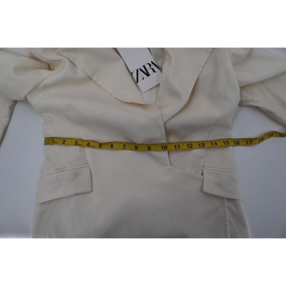 New $129 Zara women's XS long sleeve Blazer dress - Picture 11 of 12